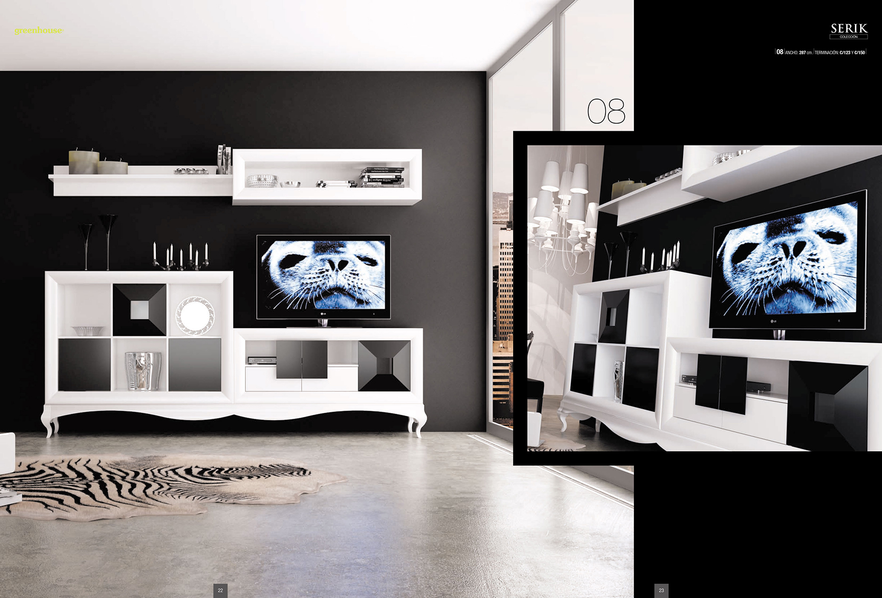 Brands Arredoclassic Living Room, Italy SERIK 08