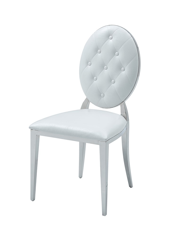 Living Room Furniture Coffee and End Tables 110 Side Chair White