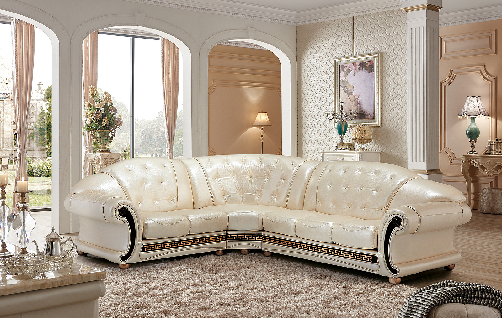 Brands FLR Modern Living Special Order Apolo Sectional Pearl
