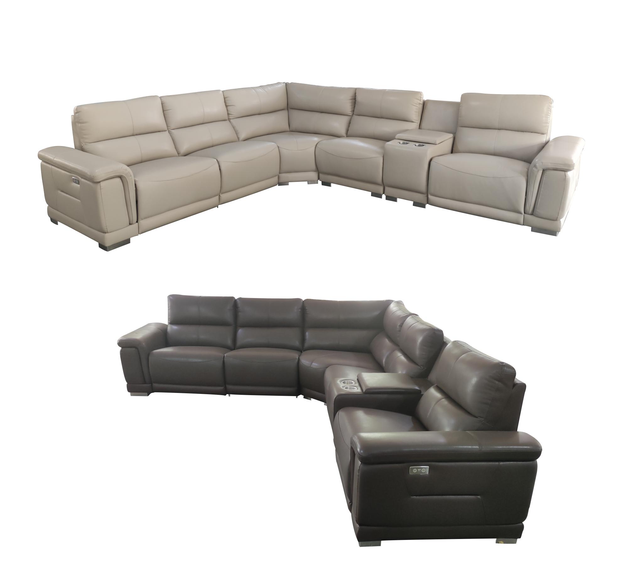 Living Room Furniture Sectionals with Sleepers 2901 Sectional w/recliner