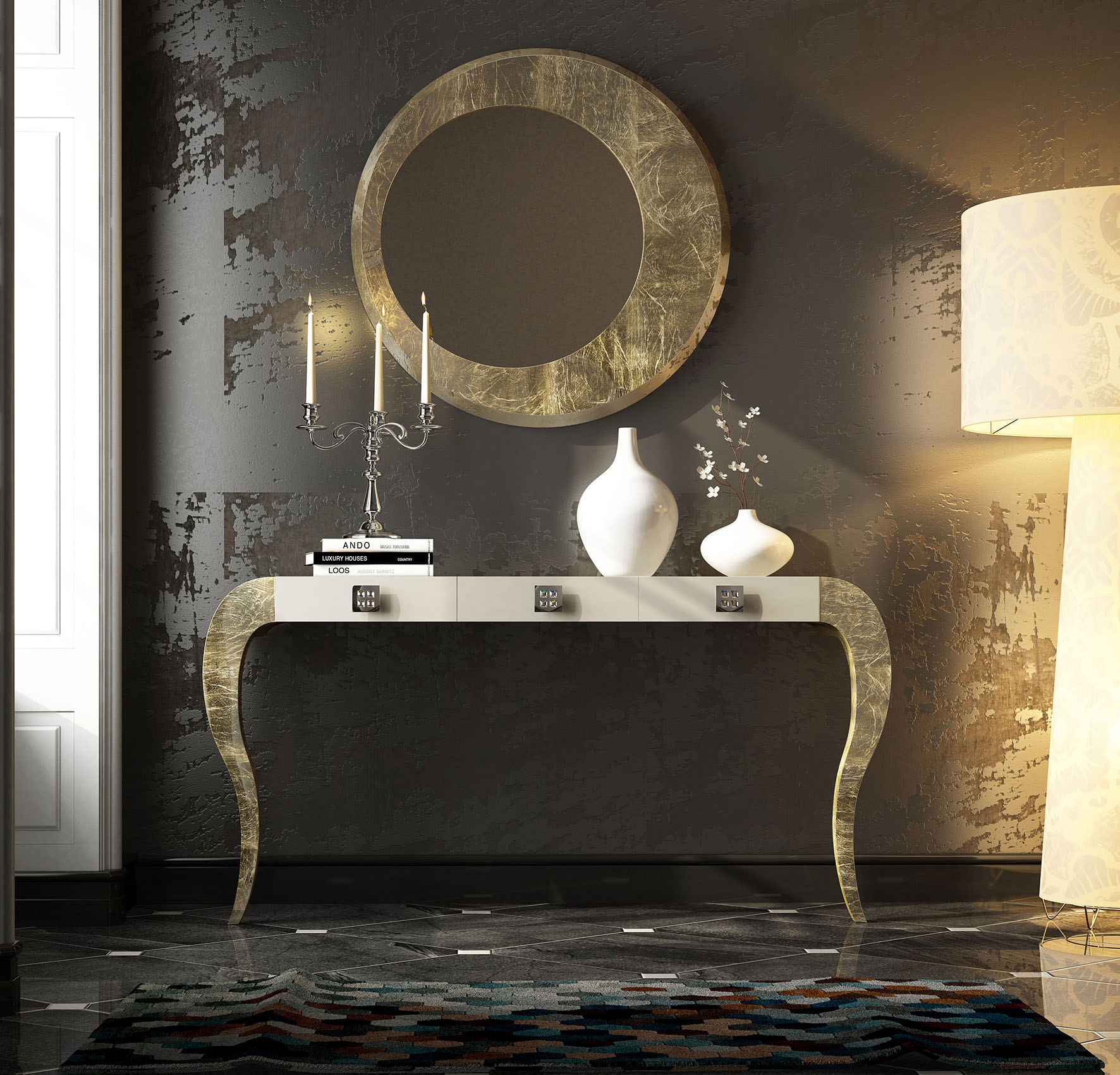 Brands Status Modern Collections, Italy CII.30 Console Table