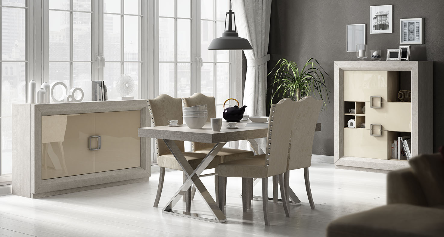 Dining Room Furniture Marble-Look Tables EZ20