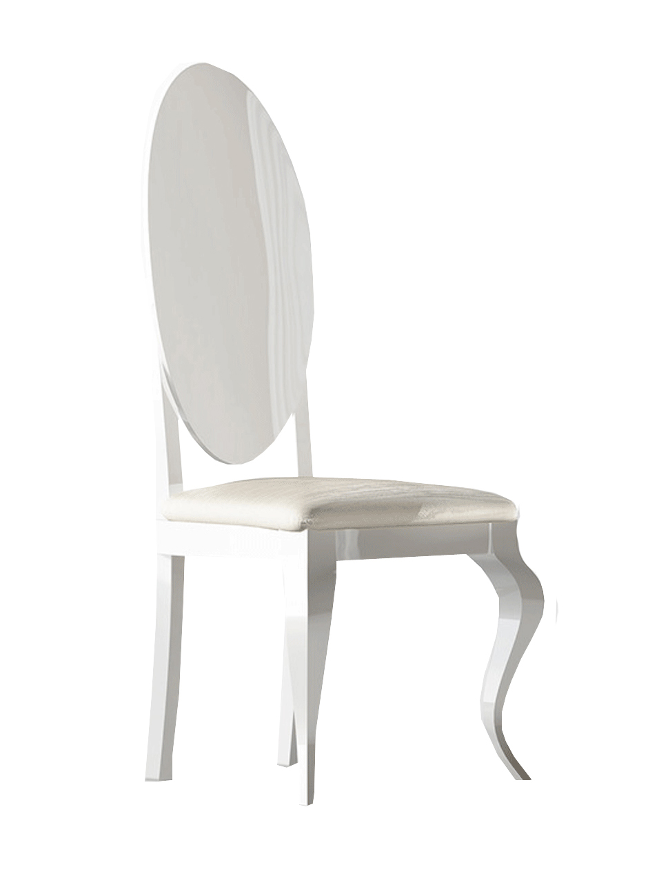 Clearance Dining Room Carmen Arm and side White chair