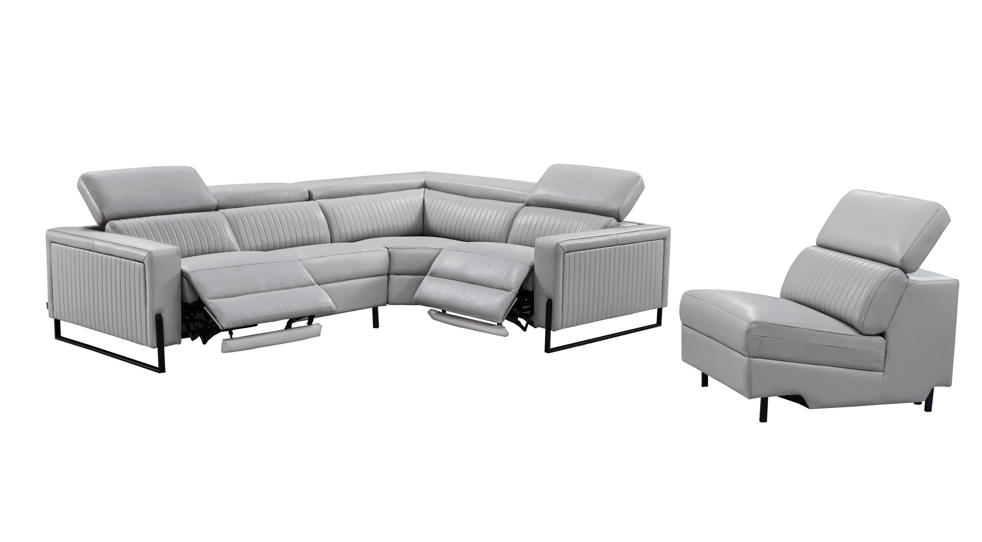 Brands ALF Capri Coffee Tables, Italy 2787 Sectional w/ recliners