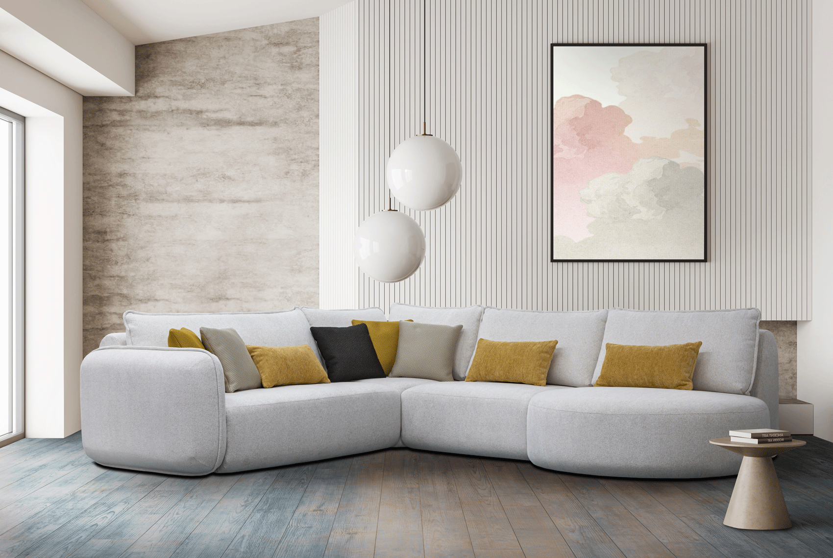 Brands Franco Gold Oslo Sectional
